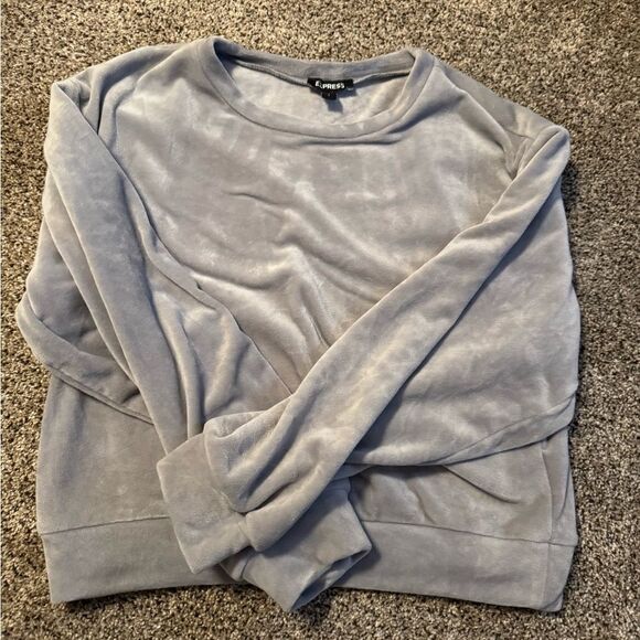 Express velour sweater - Picture 1 of 4